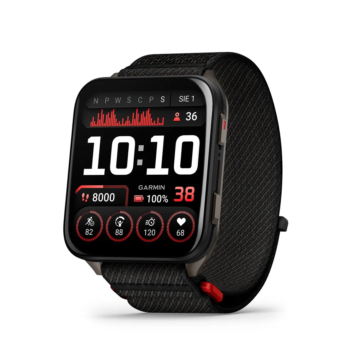 Garmin Venu X1 GPS Smartwatch AMOLED 51mm Czarny